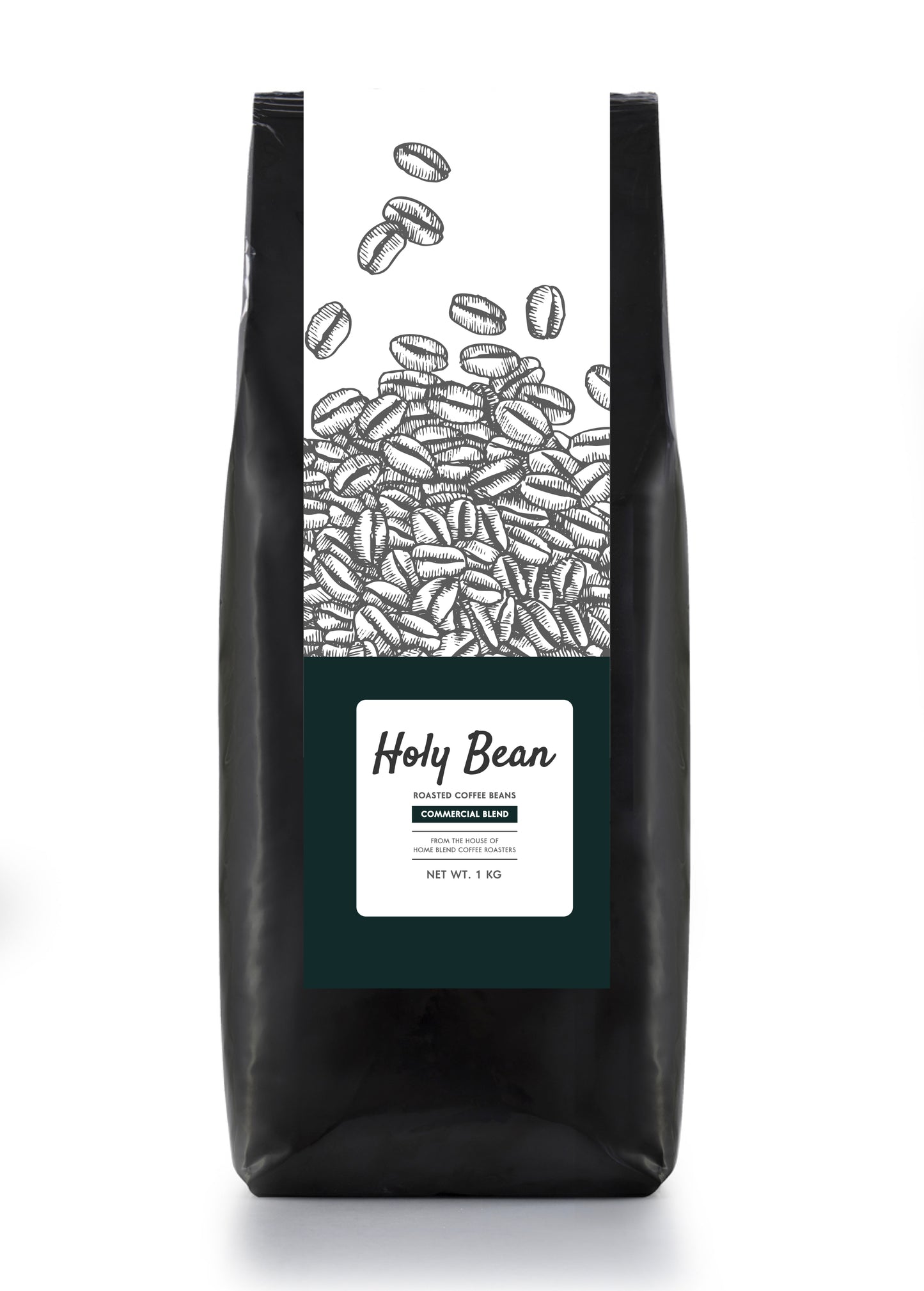 Commercial Blend - Whole Bean Coffee - 1 KG