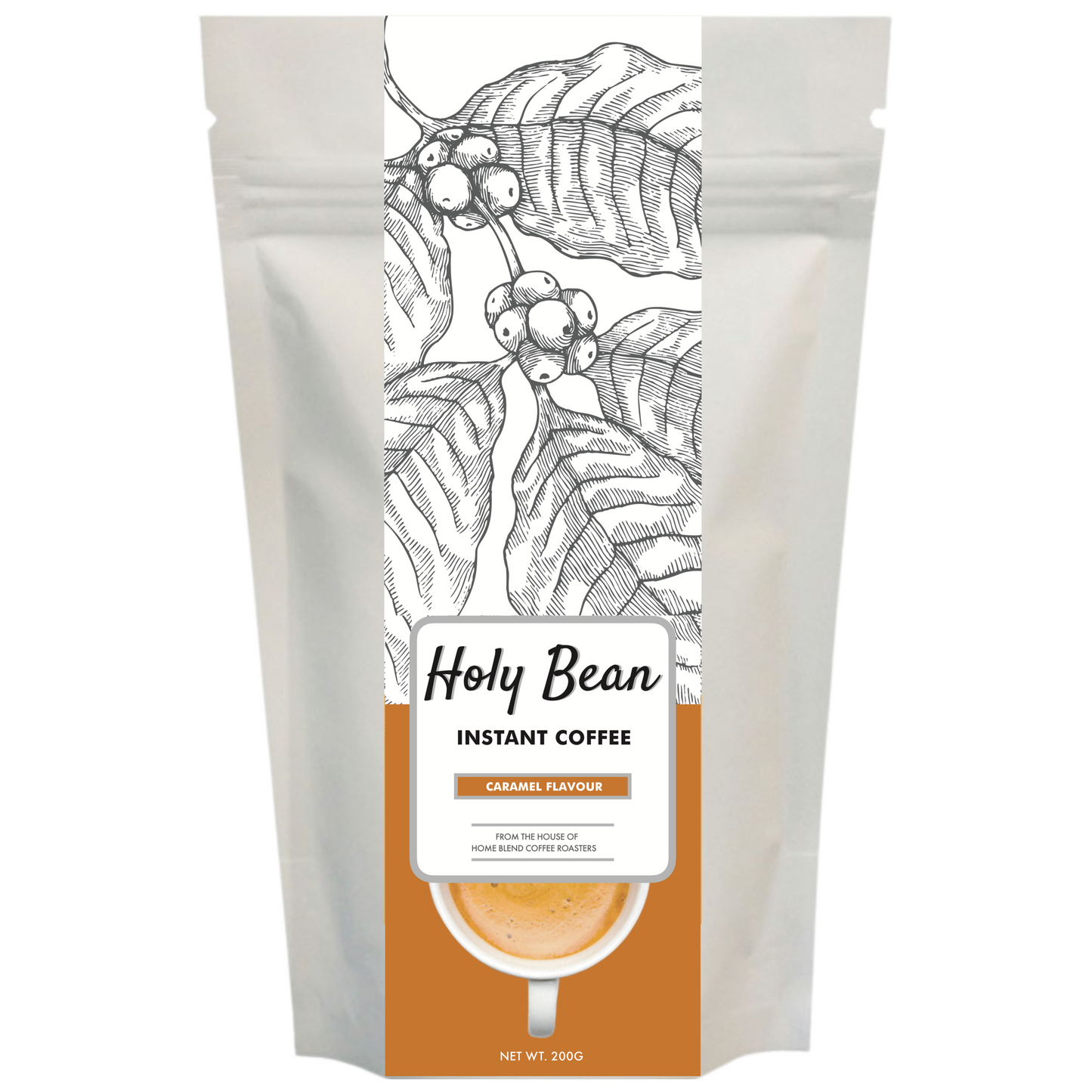 Caramel Instant Coffee - 200g Pouch